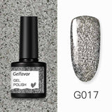 Gelfavor 8ml Gel Nail Polish Glitter For Manicure set nail art Semi platium UV LED Lamp Nail varnishes Base top coat Gel lacquer