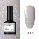 Gelfavor 8ml Gel Nail Polish Glitter For Manicure set nail art Semi platium UV LED Lamp Nail varnishes Base top coat Gel lacquer