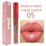 Hot Sale 15 Colors Glitter Lips Make Up Liquid Lipstick Waterproof Long Lasting Shimmer Red Lip Pink Women Beauty Lipstick