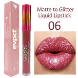 Hot Sale 15 Colors Glitter Lips Make Up Liquid Lipstick Waterproof Long Lasting Shimmer Red Lip Pink Women Beauty Lipstick