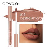 O.TWO.O Pigment For Lip Gloss Matte Velvet Makeup Waterpoof Long Lasting Liquid Lipstick Nude Brown Red Color For Women