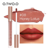 O.TWO.O Pigment For Lip Gloss Matte Velvet Makeup Waterpoof Long Lasting Liquid Lipstick Nude Brown Red Color For Women