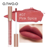 O.TWO.O Pigment For Lip Gloss Matte Velvet Makeup Waterpoof Long Lasting Liquid Lipstick Nude Brown Red Color For Women