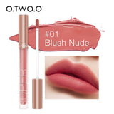 O.TWO.O Pigment For Lip Gloss Matte Velvet Makeup Waterpoof Long Lasting Liquid Lipstick Nude Brown Red Color For Women