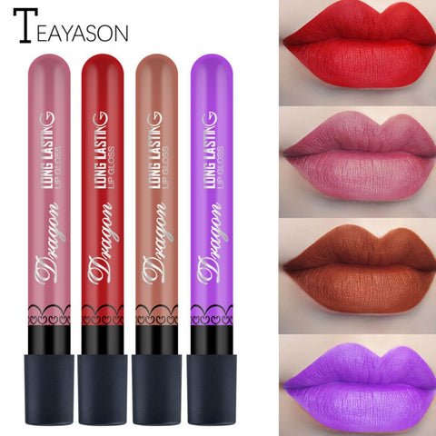 Sexy 28 COLORS Vampire Matte Lipgloss Liquid Lip Gloss Matte Long Lasting Waterproof Cosmetic Beauty Keep 24Hour Makeup Lipgloss