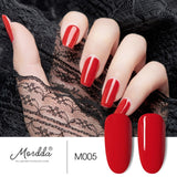 MORDDA Gel Polish UV LED Gel Varnish Soak Off Nail Lacquer Long Lasting Hybrid Gel Painting For Home Use Need Matte Top Coat