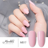 MORDDA Gel Polish UV LED Gel Varnish Soak Off Nail Lacquer Long Lasting Hybrid Gel Painting For Home Use Need Matte Top Coat