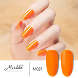 MORDDA Gel Polish UV LED Gel Varnish Soak Off Nail Lacquer Long Lasting Hybrid Gel Painting For Home Use Need Matte Top Coat