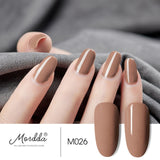 MORDDA Gel Polish UV LED Gel Varnish Soak Off Nail Lacquer Long Lasting Hybrid Gel Painting For Home Use Need Matte Top Coat