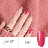 MORDDA Gel Polish UV LED Gel Varnish Soak Off Nail Lacquer Long Lasting Hybrid Gel Painting For Home Use Need Matte Top Coat