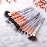 FLD 10/5Pcs Makeup Brushes Set Cosmetic Powder Eye Shadow Foundation Blush Blending Beauty Make Up of Brochas Maquillaje KIT