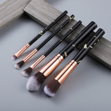 FLD 10/5Pcs Makeup Brushes Set Cosmetic Powder Eye Shadow Foundation Blush Blending Beauty Make Up of Brochas Maquillaje KIT