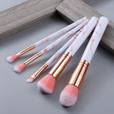 FLD 10/5Pcs Makeup Brushes Set Cosmetic Powder Eye Shadow Foundation Blush Blending Beauty Make Up of Brochas Maquillaje KIT