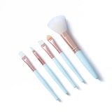 Makeup Brush Tool Set Professional Blush Foundation Liquid Eye Shadow Mixed Beauty Fiber Makeup Brush 5pcs