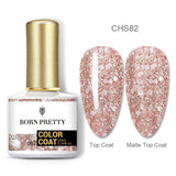 BORN PRETTY Nail Gel 120Colors 10ml Gel Nail Polish Soak Off UV LED Gel Varnish Holographics Shining Nagel Kunst Gellack