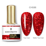 BORN PRETTY Nail Gel 120Colors 10ml Gel Nail Polish Soak Off UV LED Gel Varnish Holographics Shining Nagel Kunst Gellack