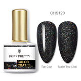 BORN PRETTY Nail Gel 120Colors 10ml Gel Nail Polish Soak Off UV LED Gel Varnish Holographics Shining Nagel Kunst Gellack