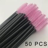 Eyelash Extension Disposable Eyebrow brush Mascara Wand Applicator Spoolers Eye Lashes Cosmetic Brushes Set makeup tools