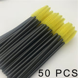 Eyelash Extension Disposable Eyebrow brush Mascara Wand Applicator Spoolers Eye Lashes Cosmetic Brushes Set makeup tools