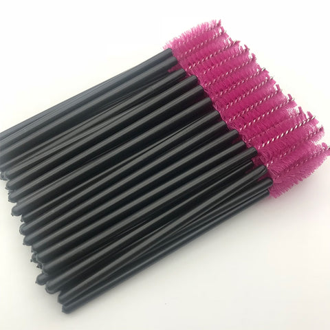 Eyelash Extension Disposable Eyebrow brush Mascara Wand Applicator Spoolers Eye Lashes Cosmetic Brushes Set makeup tools