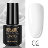 ROSALIND Hybrid Varnishes Glitter Gel Nail Polish All For Manicure Semi Permanent UV Gel Nail Lacquer Soak Off Top Base  Coat