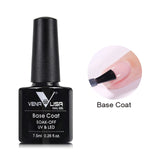 Venalisa 7.5ml soak off gel nail polish canni nail supply wholesale uv gel lacquer led color nail art glitter polish lamp