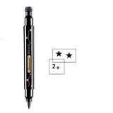 1pcs Double Head Waterproof Liquid Eyeliner Moon Star Heart Shapes Tattoo Stamp Quick To Dry Eye Liner Pencil Makeup Tool