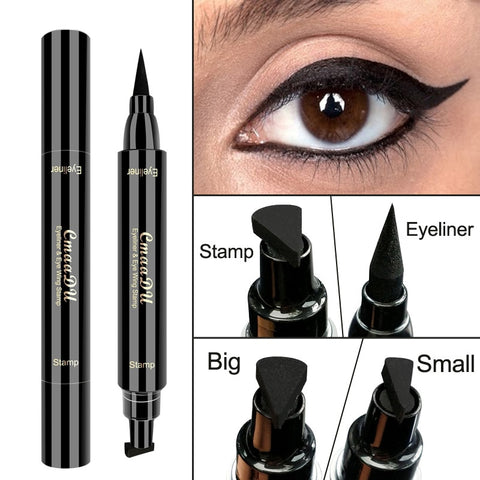 1PC Seal Stamp Liquid Eyeliner Pencil Waterproof Fast Dry Lasting Black Eye Liner Pencil maquiagem Cosmetic Makeup Tool TSLM2