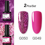 Gelfavor UV Nail Gel 8ml For Manicure Nail Set Kit UV LED  Base Top Coat For Painting Extension Nail Art Gel Varnishes Lacquer