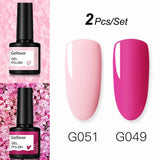 Gelfavor UV Nail Gel 8ml For Manicure Nail Set Kit UV LED  Base Top Coat For Painting Extension Nail Art Gel Varnishes Lacquer