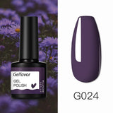 Gelfavor Nail Gel Polish 8ml Varnish Hybrid UV Gel Polish Everything For Manicure Nail Art Semi Permanent Base Top coat lacquer