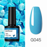 Gelfavor Nail Gel Polish 8ml Varnish Hybrid UV Gel Polish Everything For Manicure Nail Art Semi Permanent Base Top coat lacquer