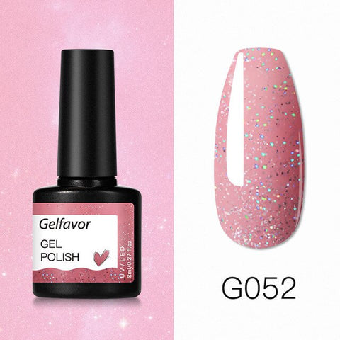 Gelfavor Nail Gel Polish 8ml Varnish Hybrid UV Gel Polish Everything For Manicure Nail Art Semi Permanent Base Top coat lacquer