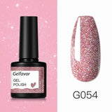 Gelfavor Nail Gel Polish 8ml Varnish Hybrid UV Gel Polish Everything For Manicure Nail Art Semi Permanent Base Top coat lacquer