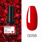 Gelfavor Nail Gel Polish 8ml Varnish Hybrid UV Gel Polish Everything For Manicure Nail Art Semi Permanent Base Top coat lacquer