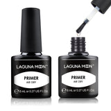 Lagunamoon Quick Air Dry Primer Gel Nail Polish 8ml Soak Off Matt Top UV LED Lamp Base Coat Gellak Lacquer Nail Latex