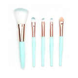 5Pcs Makeup Brushes Set Eye Shadow Eyebrow Eyeliner Blush Loose Foundation Powder Professional Lip Women Cosmetic Tools