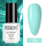 ROSALIND Nail Polish Ice purple Serise Nail Art All for Manicure Need UV LED Base Top coat Primer Gel Varnish hybrid Gel polish