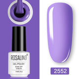 ROSALIND Gel Polish Set UV Vernis Semi Permanent Primer Top Coat 7ML Poly Varnish Gel Nail Art Manicure Gel Lak Polishes Nails