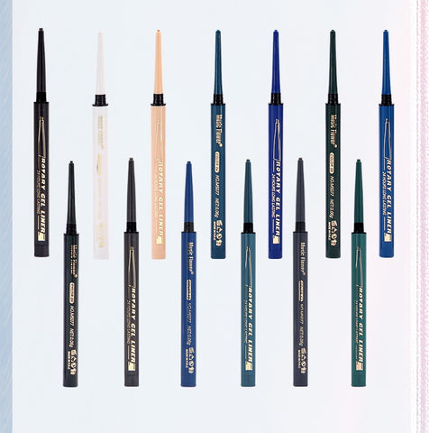 Music Flower 8 Colors Quick dry Eyeliner Pencil Automatic LongLasting Waterproof Eye Makeup Smudge-proof Shimmer Eye Liner TSLM1