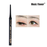 Music Flower 8 Colors Quick dry Eyeliner Pencil Automatic LongLasting Waterproof Eye Makeup Smudge-proof Shimmer Eye Liner TSLM1