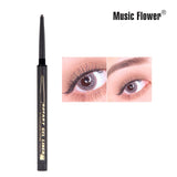 Music Flower 8 Colors Quick dry Eyeliner Pencil Automatic LongLasting Waterproof Eye Makeup Smudge-proof Shimmer Eye Liner TSLM1