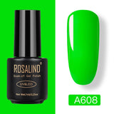 ROSALIND Hybrid Varnishes Glitter Gel Nail Polish All For Manicure Semi Permanent UV Gel Nail Lacquer Soak Off Top Base  Coat