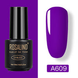 ROSALIND Hybrid Varnishes Glitter Gel Nail Polish All For Manicure Semi Permanent UV Gel Nail Lacquer Soak Off Top Base  Coat