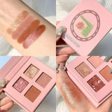 Brand New Charming Eyeshadow Palette Green Eyes Make Up Palette Matte Shimmer Pigmented Eye Shadow Powder