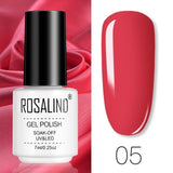 ROSALIND Gel Polish Set Manicure for Nails Semi Permanent Vernis top coat UV LED Gel Varnish Soak Off Nail Art Gel Nail Polish