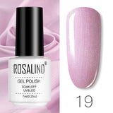 ROSALIND Gel Polish Set Manicure for Nails Semi Permanent Vernis top coat UV LED Gel Varnish Soak Off Nail Art Gel Nail Polish