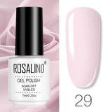 ROSALIND Gel Polish Set Manicure for Nails Semi Permanent Vernis top coat UV LED Gel Varnish Soak Off Nail Art Gel Nail Polish