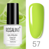 ROSALIND Gel Polish Set Manicure for Nails Semi Permanent Vernis top coat UV LED Gel Varnish Soak Off Nail Art Gel Nail Polish