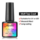 MORDDA Nail Polish UV Gel Varnish 8ML Nail Gel Matte Lacquer 60 Hybrid Colors LED Painting For DIY Manicure Need Matte Top Coat